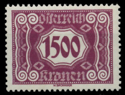 ÖSTERREICH PORTOMARKEN 1922 Nr 126 Postfrisch X753D62 - Taxe