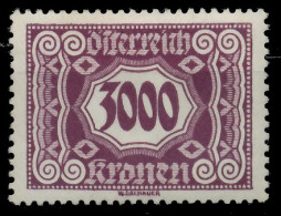 ÖSTERREICH PORTOMARKEN 1922 Nr 129 Ungebraucht X753D8A - Impuestos