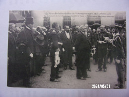 VILLENEUVE SUR LOT (Lot Et Garonne) FETES PRESIDENTIELLES (3 Octobre 1907) PRESENTATION DES FUTURS DECORES N°2 - Villeneuve Sur Lot