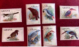 GHANA 1989 8 V Neuf MNH ** Mi 1318 A 1325 Ucello Oiseau Bird Pájaro Vogel - Parrots