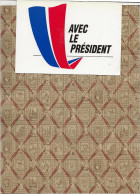 CARTE DE SOUTIEN A FRANCOIS  MITTERRAND 1981 - Personnages