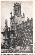 Schaerbeek - Les Ruines De L'Hôtel De Ville Après L'Incendie Du 17 Au 18 Avril 1911 - Schaerbeek - Schaarbeek