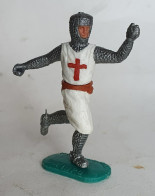 FIGURINE TIMPO TOYS - CHEVALIER CROISE COURRE 1 Manque Les Accessoires - CRUSADER  - BRITAINS - Militaires