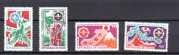 Niger 1971 Set Boyscouts/Pfadfinder/Jamboree Stamps (Michel 294/97) MNH - Niger (1960-...)