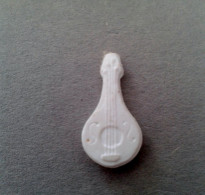 Fève Ancienne Blanche Mandoline - Frühe Figuren