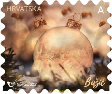 727940 MNH CROACIA 2021 NAVIDAD - Croatie