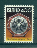 Islande 1980 - Y & T N. 515 - Radiodiffusion Nationale (Michel N. 562) - Nuovi