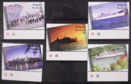 Antigua + Barbuda 3511-3515 Postfrisch Schifffahrt #GA989 - Antigua Et Barbuda (1981-...)