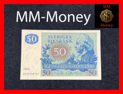 SWEDEN  50 Kronor  1990    P.  53   AUNC - Suecia