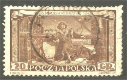 740 Pologne Nicolas Copernic Astronome Astronomie Astronomy (POL-355a) - Oblitérés