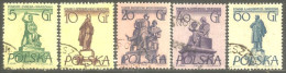 740 Pologne Warsaw Monuments Varsovie Statue (POL-342b) - Monumenten