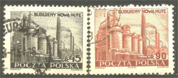 740 Pologne Nowa Huta Mines Mining Metal Factory Steel Mill Usine Acier Fer Iron (POL-333) - Minerali