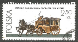 740 Pologne Cheval Horse Pferd Diligence Coach (POL-302) - Paarden