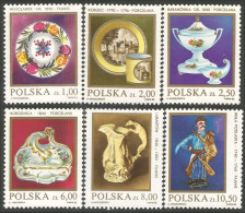 740 Pologne Faience Ceramic Stoneware Porcelain MNH ** Neuf SC (POL-245a) - Unused Stamps