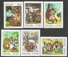 740 Pologne Feu Bonfire Eatser Festival Danse Dance MNH ** Neuf SC (POL-240) - Tanz