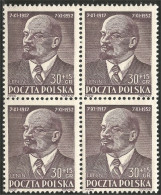 740 Pologne Lénine Lenin Block/4 MNH ** Neuf SC (POL-224) - Lénine