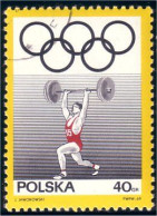 740 Pologne Halterophile Halteres Weight Lifting (POL-153) - Pesistica