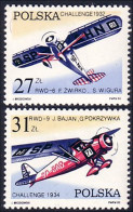 740 Pologne Challenge 1932 Avion Airplane Flugzeug Aereo MNH ** Neuf SC (POL-115c) - Altri & Non Classificati