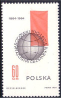 740 Pologne Flag Drapeau MNH ** Neuf SC (POL-82) - Briefmarken