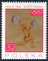 740 Pologne Halterophile Halterophilie Weightlifting Weight Lifting MNH ** Neuf SC (POL-74) - Pesistica