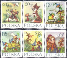 740 Pologne Maria Konopnicka Légendes Fairy Tales MNH ** Neuf SC (POL-24) - Unused Stamps