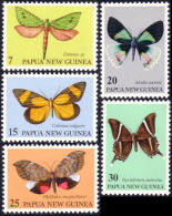 738 Papua New Guinea Papillons Butterflies Schmetterlinge Farfala Mariposas MNH ** Neuf SC (PNG-60) - Vlinders