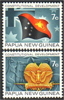 738 Papua New Guinea Drapeaux Flags MNH ** Neuf SC (PNG-30) - Francobolli