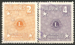 730 Philippines 1950 Lions Club (PHI-4) - Rotary, Club Leones