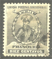 728 Peru 1896 Francisco Pizarro Conqueror Inca Empire (PER-26) - Indiens D'Amérique