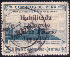 728 Peru Habilitada 1947 (PER-1) - Pérou