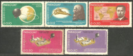 722 Paraguay Italian Leonardo Léonard Vinci Italo Balbo (4) MNH ** Neuf SC / (1) No Gum (PAR-153) - Otros & Sin Clasificación