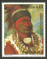 722 Paraguay Bicentenary USA Indien American Indian MNH ** Neuf SC (PAR-149) - Indiani D'America