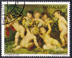 722 Paraguay Tableau Nu Rubens Nude Painting (PAR-29) - Aktmalerei