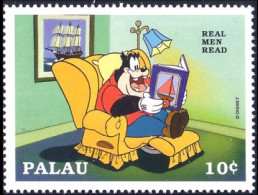 718 Palau Disney Education Reading Lecture Book Livre MNH ** Neuf SC (PAL-17c) - Autres & Non Classés