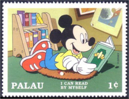 718 Palau Disney Education Reading Lecture Book Livre Mickey MNH ** Neuf SC (PAL-12c) - Autres & Non Classés