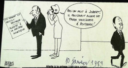 ► Coupure De Presse   Le Figaro Jacques Faisant 1983  Marianne Mitterrand Joxe Institut Pasteur Grippe Asiatique Vaccina - 1950 - Oggi