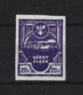 POLOGNE REGION ANNEE 1921 NEUF* MI N°2 X B - Usati