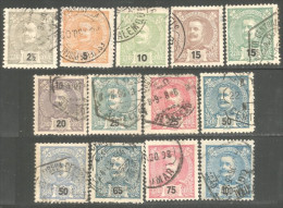 742 Portugal 1895-1905 King Carlos (POR-131) - Gebruikt