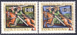 742 Portugal Chevaliers Knights MNH ** Neuf SC (POR-38c) - Caballos