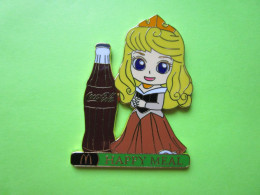 Pin's Coca-Cola Mac Do McDonald's Happy Meal Aurore (La Belle Au Bois Dormant) - #287 - Coca-Cola