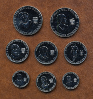 Ecuador 5-50 Centavos 2023, Historical Figures, Set 8, KM#New, Unc - Ecuador