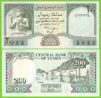 YEMEN 200 RIALS 1996 P-29 UNC - Yémen