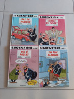 BD AGENT 212 N°8- 12-13-19 - Lotti E Stock Libri