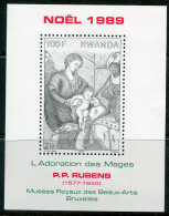 1989 OBP Bloc 103 ** - Kerstmis  P.P. RUBENS 100 Fr - Adoration Des Mages - Cote 9,50€ - Neufs