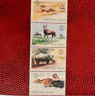 PORTUGAL 1984 4v Neuf MNH ** Mi 1617 /20  Mammifero Mammifère Mammal Mamífero Säugetiere - Game