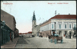 Serbia / Hungary: Pancsova (Pančevo / Pantschowa / Panciova), Almáser Strasse  1914 - Serbie