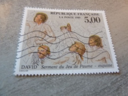 Serment Du Jeu De Paume Par David - 5f. - Yt 2591 - Multicolore - Oblitéré - Année 1989 - - Used Stamps