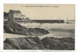 Saint-Jacut-de-la-Mer (22) : La Villa "Le Châtelet" Dans Le Port En 1921 PF. - Saint-Jacut-de-la-Mer