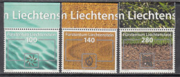 2010 Liechtenstein Renewable Energy Hydro Complete Set Of 3  MNH @ BELOW FACE VALUE - Ongebruikt