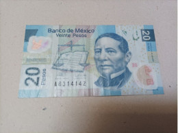 Billete México 20 Pesos, Año 2006, Serie A - México